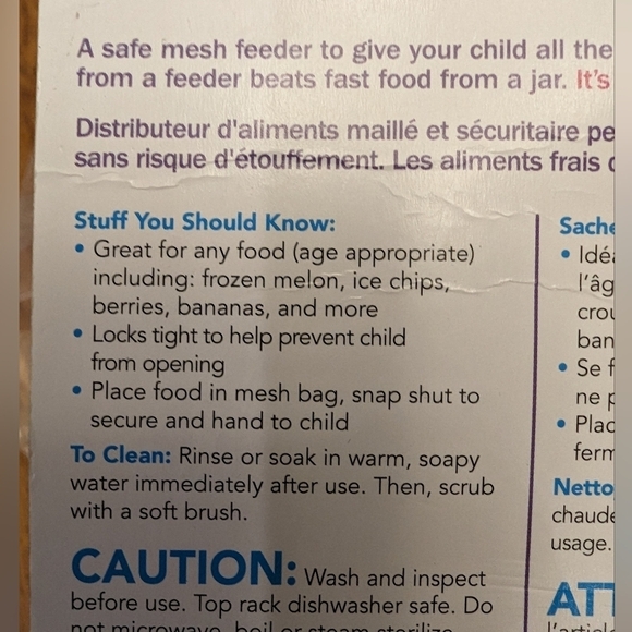 NWT Food & Teething Feeders for infants- Includes 3 - Picture 9 of 10